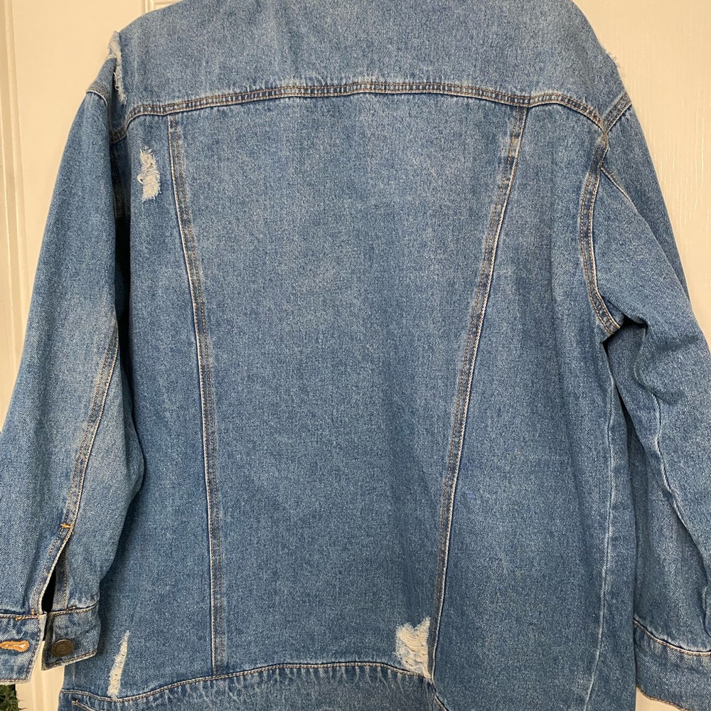 Noisy May Fiona Oversized Jean Jacket - Picture 4 of 6